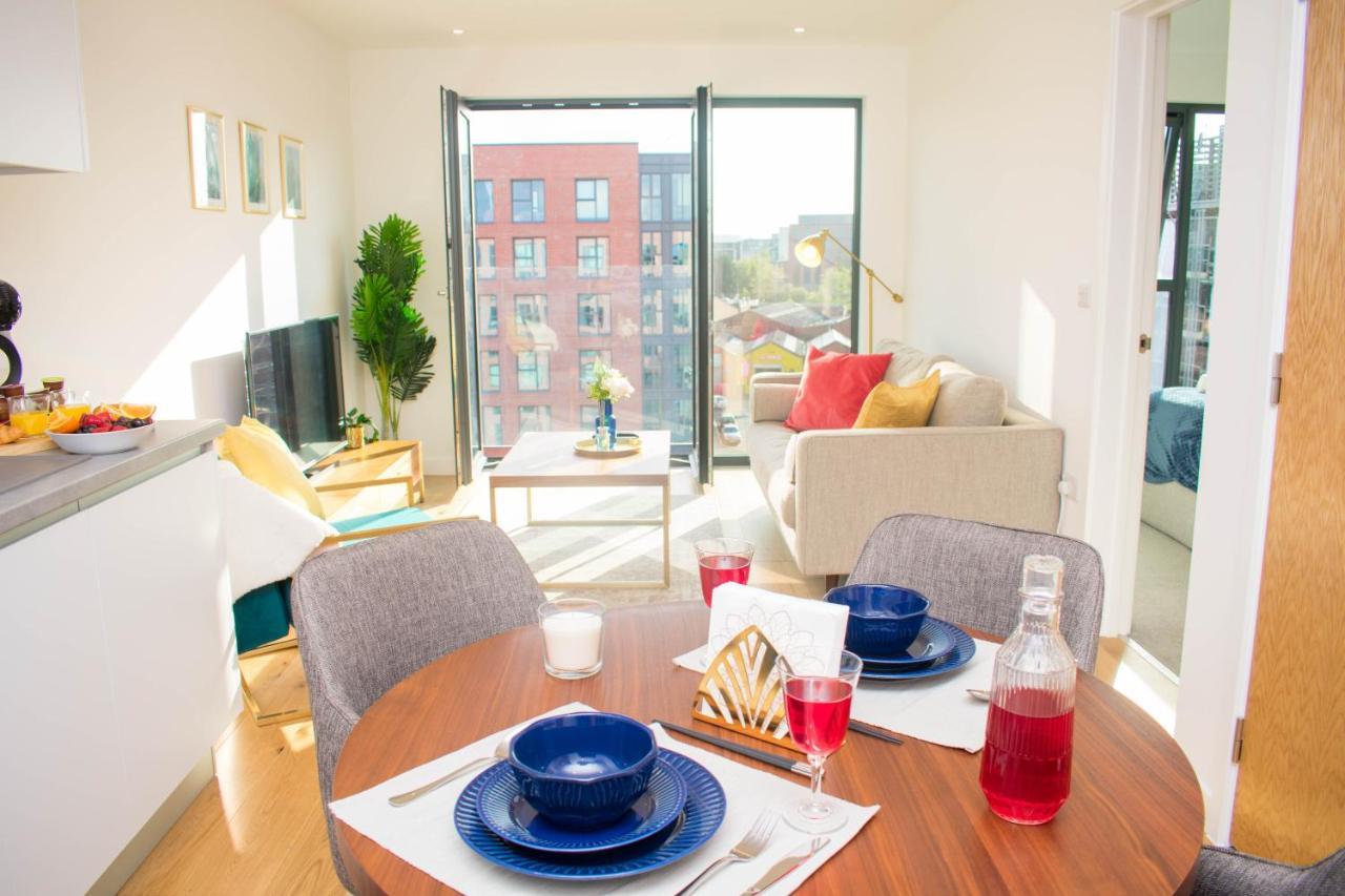 Exoticstay Apartments - Ultra Luxe Top Floor Suite - City Centre Apartment With Cube View - Smart 4K Tv With Ultrafast Wifi & Netflix Μπέρμιγχαμ Εξωτερικό φωτογραφία