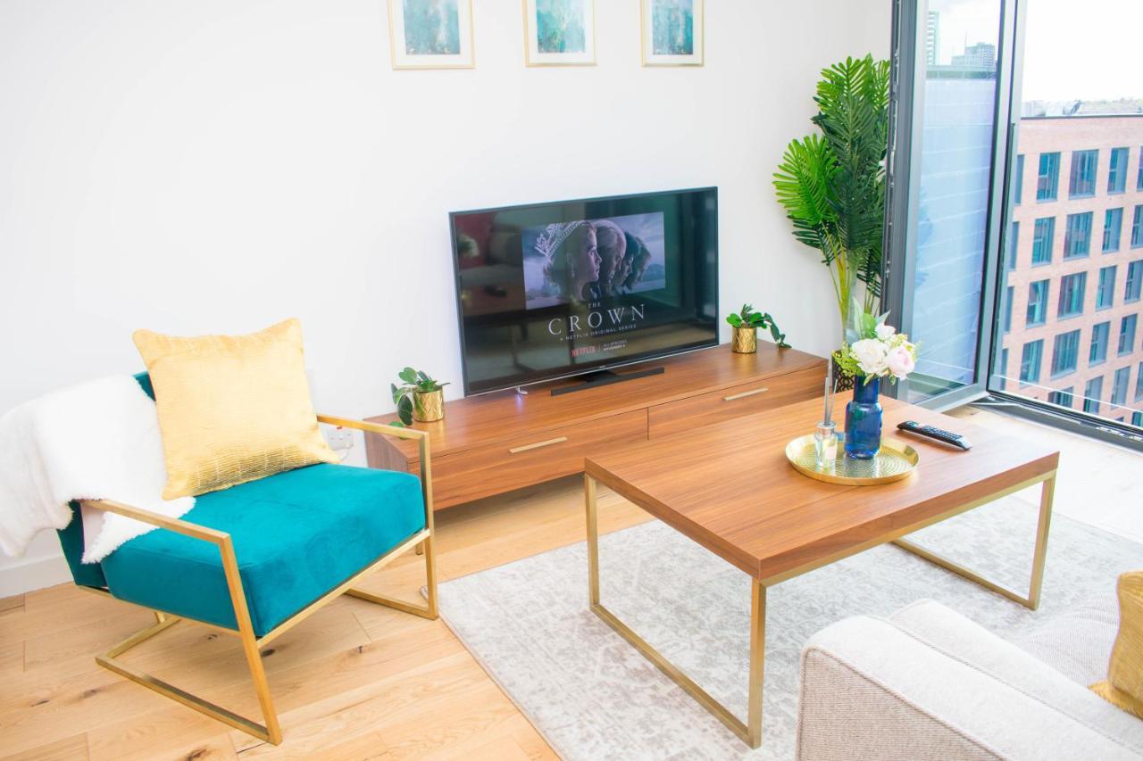 Exoticstay Apartments - Ultra Luxe Top Floor Suite - City Centre Apartment With Cube View - Smart 4K Tv With Ultrafast Wifi & Netflix Μπέρμιγχαμ Εξωτερικό φωτογραφία